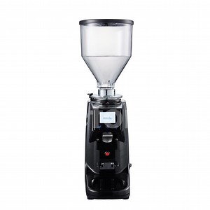 [Hot Item] Touch Control 1400rpm 60mm Flat Wheel Burr Industrial Commercial Manual Electric Coffee Grinder Machine