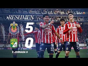 CHIVAS 5-0 LEÓN | The Flock wins, impresses, scores a lot of goals and is in first place with a g...