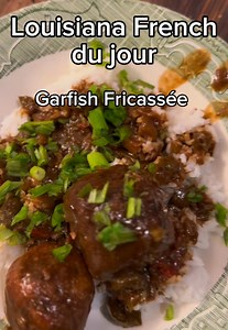 Gar ball stew 🤤 #louisiana #french #recipe #food #fish | food recipes