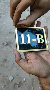 7K views · 18 reactions | your flat Your number our making Flat Numberplate | Door Nameplate | Facebook