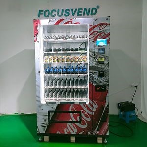 [Hot Item] 2023 Hot Cash Coin Payment Vending Machine Selling Snack and Beverage