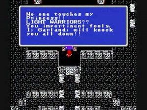 Final Fantasy NES - Boss Fight - Garland