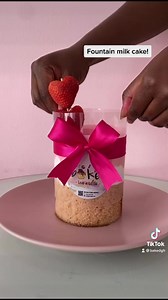 Our strawberry fountain milk cake will be available in store exclusively for the week of Valentine’s Day only! Stop by from the 7th to 14th to try it!  | Baked Gh | Facebook