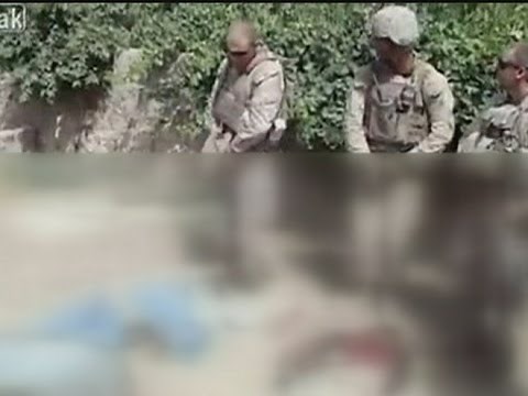 Video allegedly showing US Marines urinating on Taliban dead