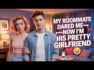 [Crossdressing Stories/MtF Transition] My Roommate Dared Me—Now I’m His Pretty Girlfriend 😳