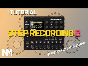 Digitakt | Micro Tutorial #3 | Step Recording Mode*Jump | Update Firmware 1.20 | Polygonal & Euc...