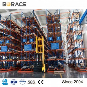 [Hot Item] Very Narrow Aisle Pallet Racking for Warehouse Storage Industrial Heavy Duty Metal Selective Narrow Aisle Vna Racks