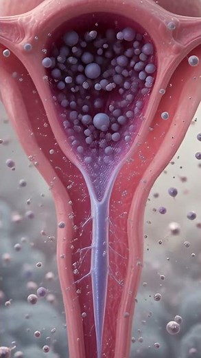 How Sperm Finds the Egg | Journey to Fertilization #humanbiology #anatomy #educationalvideo