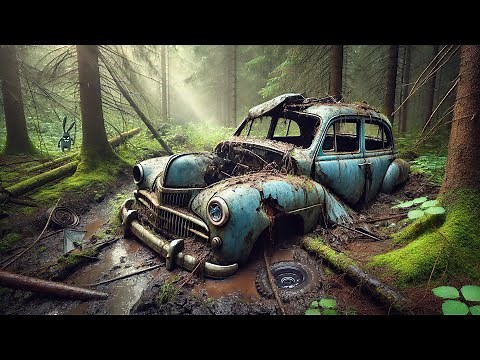 FULL Restoration Abandoned CLASSIC OLD CAR | Restoring MOSKVICH 401 FORGOTTEN For 60 Years