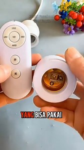 Fitting Lampu Bohlam 40W E27 with Remote #rells | Vj Faqih