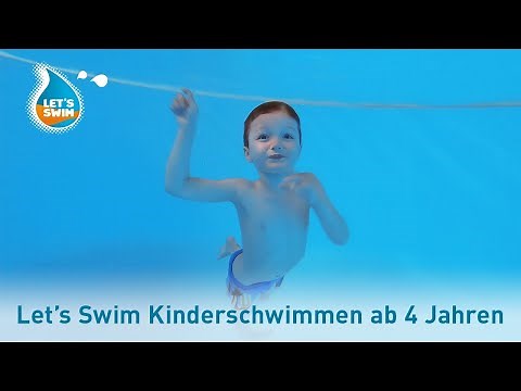 Kinderschwimmkurs Let's Swim | keine Abzeichen - kein Leistungsdruck | Kinderschwimmen ab 4 Jahren