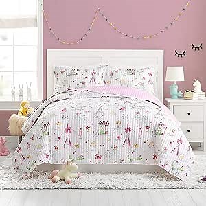 URBAN PLAYGROUND Pretty in Paris 2-Piece Quilt Set - Twin