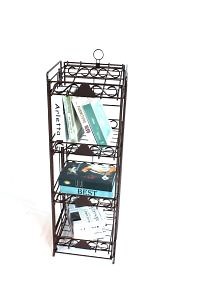 [Hot Item] Latest Wholesale Metal Store Products Display Racks Stand Folding up