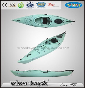 [Hot Item] Wooden Color Sit in Single Touring Kayak