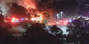 House catches fire on Warrington Place in the Highland neighborhood