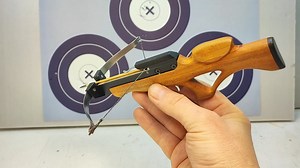 2.9K views · 88 reactions | Most Powerful Mini Crossbow, homemade | Make Slingshot | Facebook