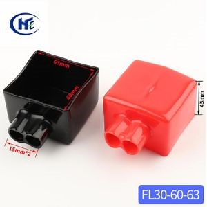 [Hot Item] Negative Positive Rubber Battery Insulator Boot PVC Terminal Covers Protector Auto Vehicle Battery Insulated Caps Universal Car Battery Terminal FL30-60-63