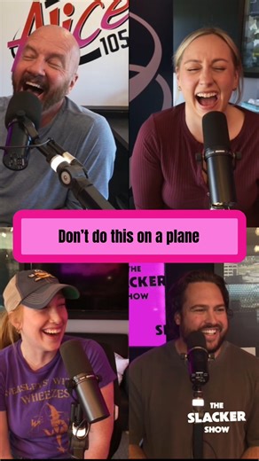 Is this the worst plane snack ever? A woman brought hard boiled eggs on to her flight….whats the worst snack you’ve either had or smelled on a flight? ✈️ 🥚 | The Slacker Show