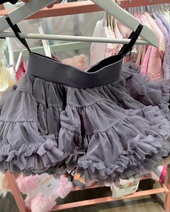 Dove Grey Tutu. 🥹🫶🏼 £39.99 https://bambinosandbeyond.co.uk/products/bizzi-growin-tutu-skirt-dove-grey | Bambinos & Beyond