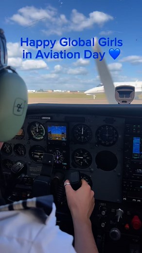 Today we celebrate Global Girls in Aviation Day, inspiring girls and young women to explore the sky-high possibilities of aviation careers! ✈️👩‍✈️ | Naples Air Center