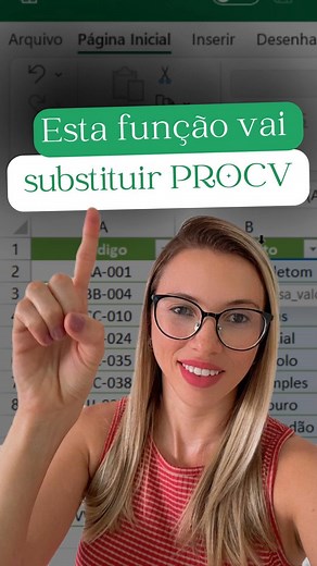 8.6K views · 261 reactions | Essa função vai substituir PROCV no Excel  O meu curso começa do 0 e te leva até o avançado de forma rápida. Saiba mais neste link www.alineelias.com.br ou me chama no zap 62 9 9492 1362 #procv #excelbasico #excelintermediário #excel | Professora Aline Elias | Facebook