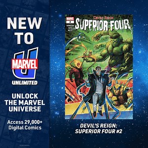 New this week on #MarvelUnlimited! ✊ Iron Fist #1 🔥 Devil's Reign: Superior Four #2 ❌ X-Men #8 📣 Marvel's Voices: Legacy #1 See all new titles here: https://bit.ly/3GneyU8 | Marvel Comics