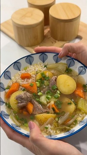 Slow Cooker Beef & Lamb Bone Stew