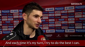 Lucas Alario on his role of being a Werkself striker. ⚽️ #B04BMG | Bayer 04 Leverkusen