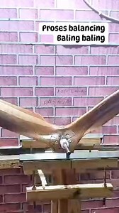 Proses balancing propeler atau baling baling paramotor #paramotor | Hendra WSN