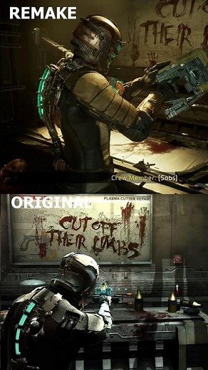 DEAD SPACE REMAKE VS ORIGINAL Comparison