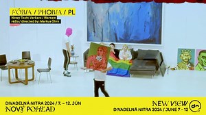 𝐅𝐎́𝐁𝐈𝐀 – 11. júna 2024 🎭 Inscenáciu z dielne Nowy Teatr uvedieme v rámci Medzinárodného festivalu Divadelná Nitra 2024. FÓBIA je angažované a nemilosrdne kruté divadlo, ktoré skúša citlivosť publika. Herci hrajú celé predstavenie v maskách a tie najdrastickejšie scény zakrýva červená opona. 👉 Výsledkom spolupráce dvoch radikalistov, švédskeho režiséra Markusa Öhrna a poľského konceptuálneho výtvarníka Karola Radziszewského je esteticky a významovo provokatívne dielo, ktoré odpudzuje a pri