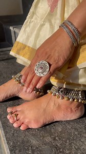 Step into elegance with Eshyl's Sterling Silver Anklets. Meticulously crafted to perfection, these anklets embody tradition and grace, adding a touch of sophistication to any outfit. A timeless accessory for every special moment. #eshylsilver #jewelryreels #silverjewelry #silverpayal #silverjewellery #reelitfeelit #stylereels #silverjewelry925 #ahmedabad #ahmedabadjewellerydesigns | ESHYL