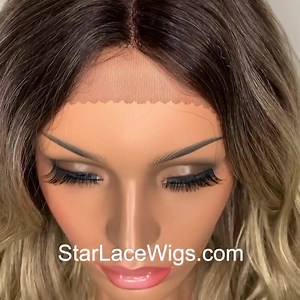 🛍 Want this wig? Visit👇 💻 StarLaceWigs.com 🔍 Search: Zoey https://starlacewigs.com/collections/synthetic-lace-front-wigs/products/lace-front-wig-sandy-blonde-ash-blonde-champagne-blonde-4-roots-wavy-zoey | Star Lace Wigs