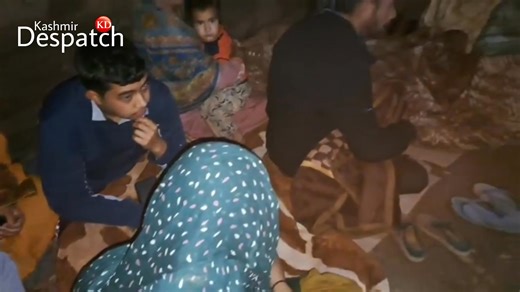 People taking shelter in bunkers near loc in #Uri | Kashmir Despatch