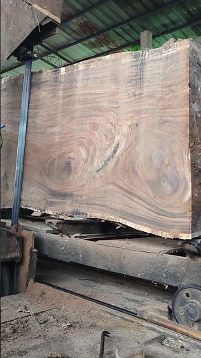 Large and long, how to saw it.