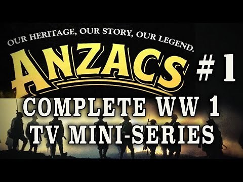 "Anzacs: The War Down Under" (1985) - Episode 1, WW1 Australian Drama