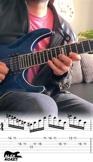 13K views · 486 reactions | A classic String Skipping lick that possibly reminds you to Paul Gilbert. #clasesonline #clasesdeguitarra #tab #pentatonic #onlinelessons #alternatepicking #stringskipping #sweeppicking #shred #original #free #arpeggios #lesson #fender #stratocaster #Gibson #lespaul #paulgilbert #michaelangelobatio #yngwiemalmsteen #neoclassical #ericjohnson #guitarcover #guitarhero #guitarsolo #music #musician #80s | Alex Nores | Facebook
