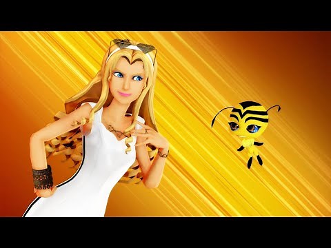 [Miraculous from the Future] ADULT Chloe Bourgeois / Queen Bee transformation (animation)