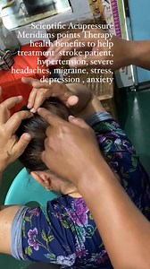 119K views · 934 reactions | Scientific Acupressure meridians points Therapy health benefits to help treatment stroke patient, hypertension, severe headache, migraine, stress, depression, anxiety #percivalluengo #highlightseveryone #ptsmilemassagetherapytutorialandwellness #fbreels2025 #reelsvideo #Kaholistic #viewers #everyone #followers #Teamholistic | Percival Luengo | Facebook