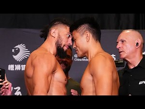 Weigh-In Stares | UFC Shanghai: Walker vs. Zhang