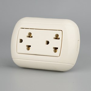 [Hot Item] Double Universal Electric Wall Switch and Socket Electrical Wall Outlet