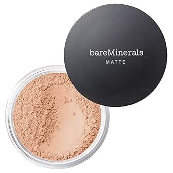 bareMinerals Original Matte Loose Powder Foundation SPF 15, Clean Mineral Powder Face Makeup, Sheer-to-Full Coverage, Reduces Shine, Talc-Free, Non-Comedogenic, Vegan