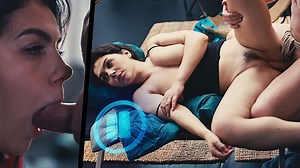 Valentina Nappi Goes Hiking and Gets Freeze Fucked by Native Guy - Natural Italian Babe Mind Control