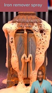 Iron remover spray. No more sanding or scrubbing, it's just a spray and rust is gone | Baba Manu Comics