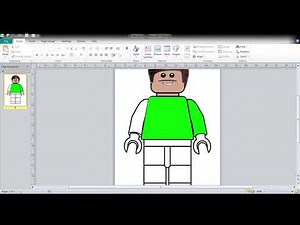 how to design your own lego minifigure digitly
