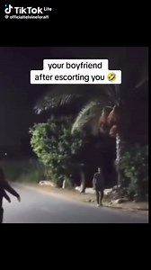 Your boyfriend after escorting you 😭😂 | I Am Keith