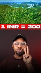 330K views · 5.8K reactions | A country where ₹1 = 200… meaning you...