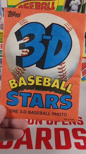 1986 Topps 3D Baseball Stars | Jason Opens Cards ⚾⚾⚾ #topps #toppscards #toppsbaseball #whodoyoucollect #thehobby #youtuber #sportscards #baseballcards #jasonopenscards #80s #baseball #youtubereels #vintagebaseballcards | Jason Opens Cards