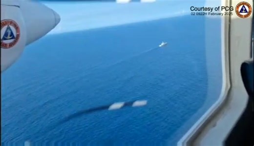The Philippine Coast Guard detects the movement of two China Coast Guard vessels approximately 34 nautical miles off the coast of Pangasinan through its Dark Vessel Detection program, according to a news release Sunday (Feb. 2, 2025). In response, PCG Commandant Admiral Ronnie Gil Gavan ordered the deployment of the PCG Islander aircraft to visually identify the vessels and initiate a radio challenge. At around 9:30 a.m., the PCG aircraft confirmed the illegal presence of the CCG vessels, identi