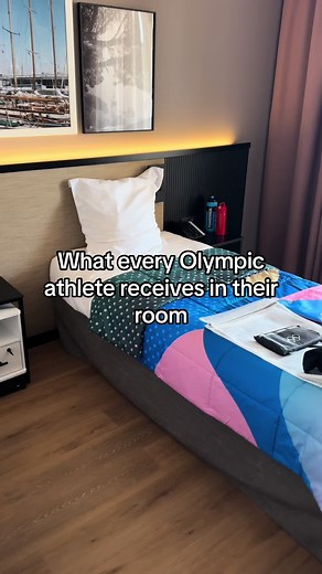 What Every Olympic Athlete Receives in Their Room - Paris 2024